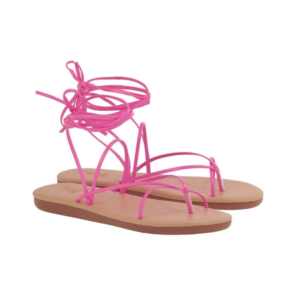 Ancient Greek Sandals String Flip Flop Leather Sandal